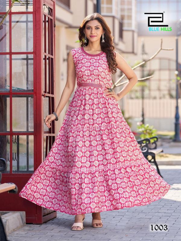 Blue Hills Sunshine Vol 20 Plus Size Designer Anarkali Kurti Collection